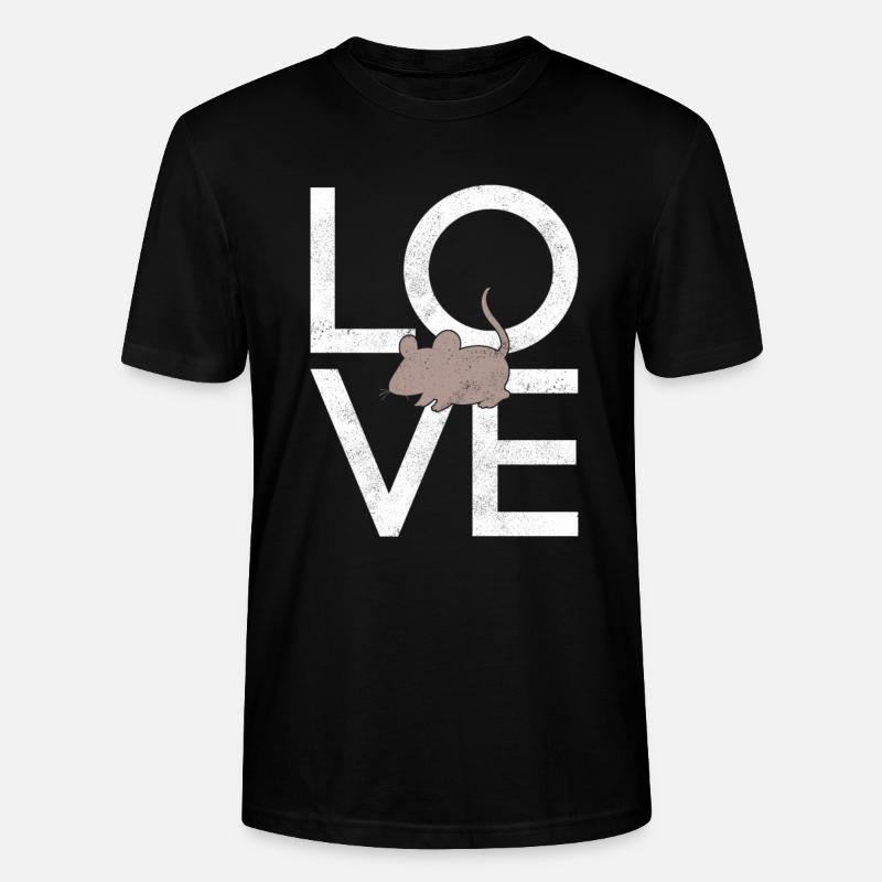 Maus - Stanley/Stella Unisex Bio-T-Shirt CRAFTER - Schwarz
