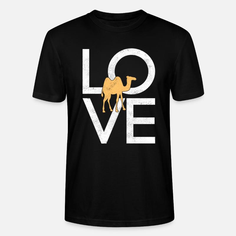 Kamel - Stanley/Stella Unisex Bio-T-Shirt CRAFTER - Schwarz