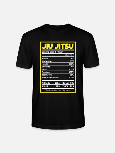 Jiu Jitsu Jiu Jitsu Jiu Jitsu - Stanley Stella CRAFTER unisex økologisk-T-shirt - sort