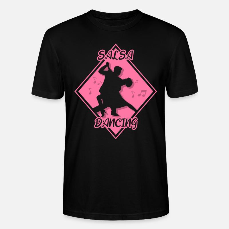 Salsa Dancing Hobby Dance Danseur - T-shirt bio CRAFTER Stanley Stella Unisexe - noir