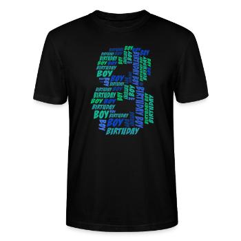 Geburtstag Junge 8. Geburtstag | Jungen - Stanley/Stella Unisex Bio-T-Shirt CRAFTER - Schwarz - Vorne - Alina (178cm) & Michal (187cm)