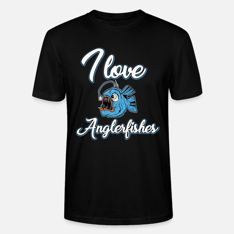 Ich Liebe Seeteufel - Stanley/Stella Unisex Bio-T-Shirt CRAFTER - Schwarz