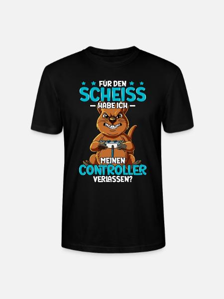 Zocken Gaming - Stanley/Stella Unisex Bio-T-Shirt CRAFTER - Schwarz