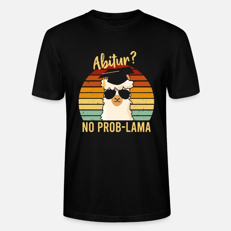 Abitur No Problama 2022 - Stanley/Stella Unisex Bio-T-Shirt CRAFTER - Schwarz