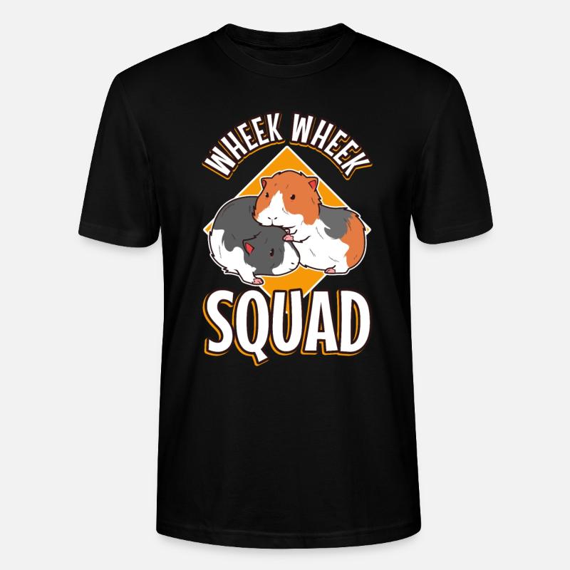 Wheek squad - Stanley/Stella Unisex Bio-T-Shirt CRAFTER - Schwarz