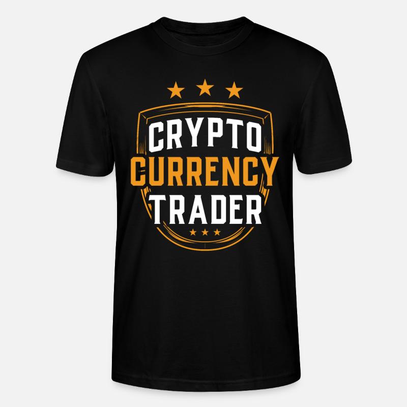 Kryptowährungs Händler Krypto Crypto Trader - Stanley/Stella Unisex Bio-T-Shirt CRAFTER - Schwarz