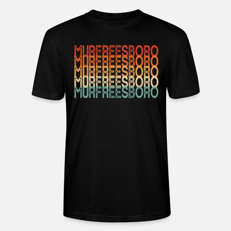 Murfreesboro - Stanley/Stella Unisex Bio-T-Shirt CRAFTER - Schwarz