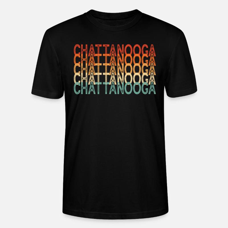 Chattanooga - T-shirt bio CRAFTER Stanley Stella Unisexe - noir