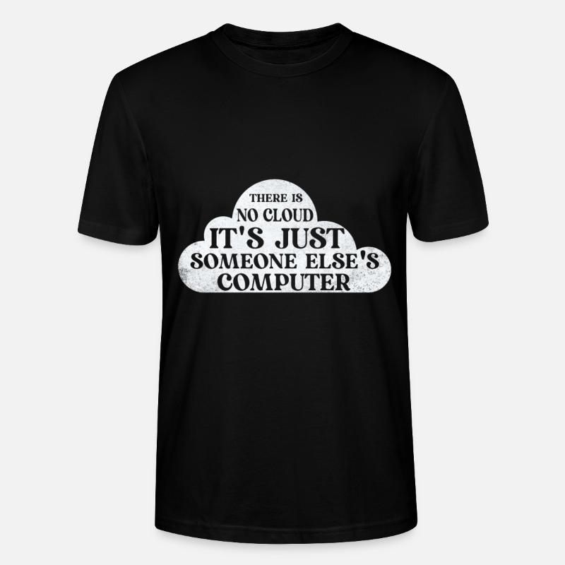 Cloud Computing Informatik Tech - Stanley/Stella Unisex Bio-T-Shirt CRAFTER - Schwarz