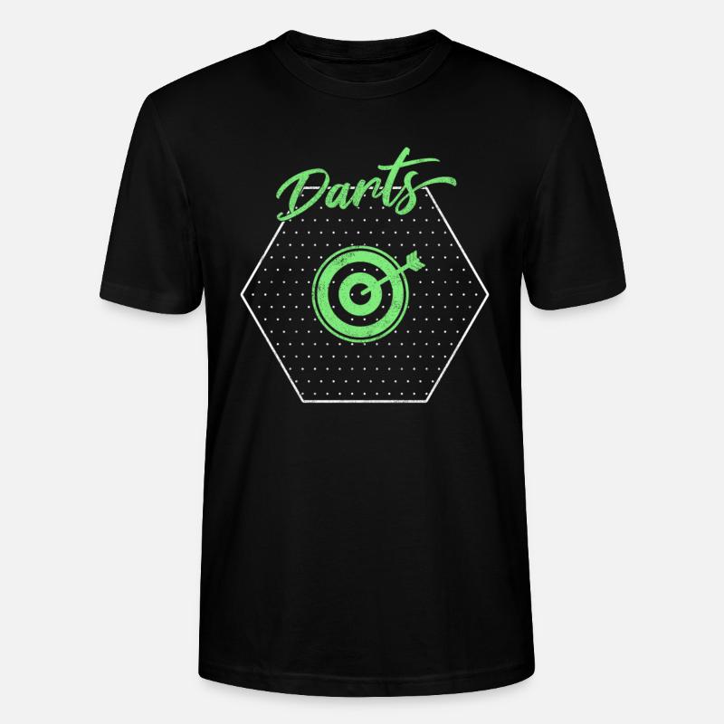 Darts - Stanley/Stella Unisex Bio-T-Shirt CRAFTER - Schwarz