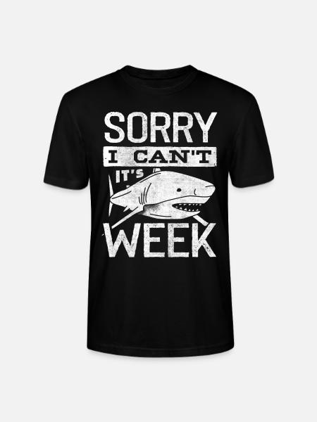 Shark Week, Sharks, Shark Jokes - Stanley/Stella CRAFTER Unisex Organic T-Shirt - black