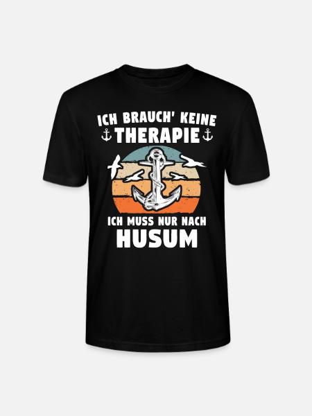 Husum Nordsee Husumer - Stanley/Stella Unisex Bio-T-Shirt CRAFTER - Schwarz