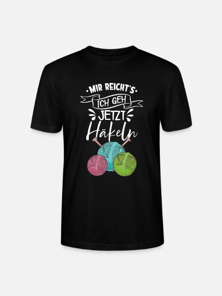 Häkeln - Stanley/Stella Unisex Bio-T-Shirt CRAFTER - Schwarz