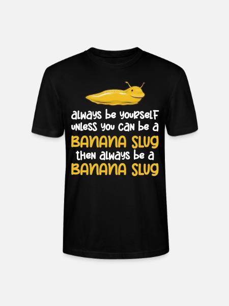 Bananenschnecken, Eine Bananenschnecke Sein - Stanley/Stella Unisex Bio-T-Shirt CRAFTER - Schwarz