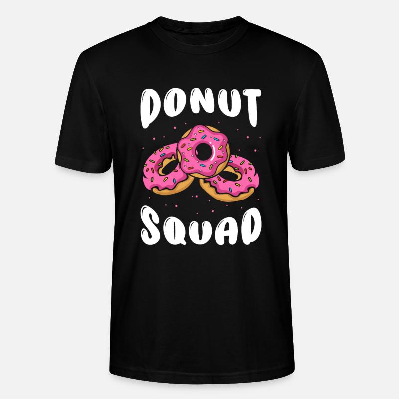 Donut Squad - Stanley/Stella Unisex Bio-T-Shirt CRAFTER - Schwarz