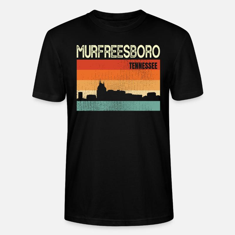 Murfreesboro - Stanley/Stella Unisex Bio-T-Shirt CRAFTER - Schwarz