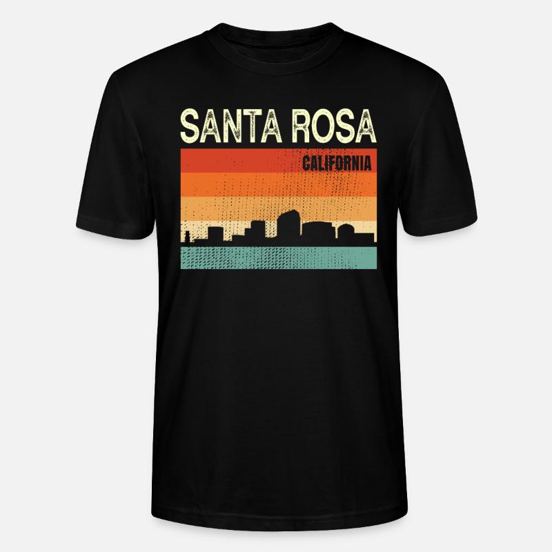Santa Rosa - Stanley/Stella Unisex Bio-T-Shirt CRAFTER - Schwarz