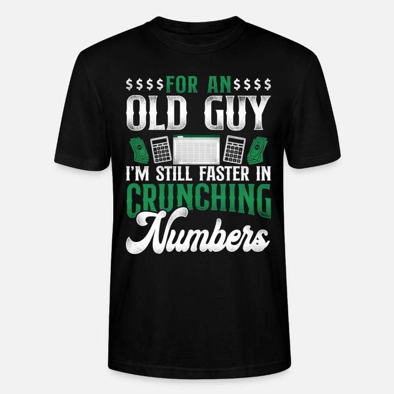 Comptable Comptable Comptable Comptabilité - T-shirt bio CRAFTER Stanley Stella Unisexe - noir
