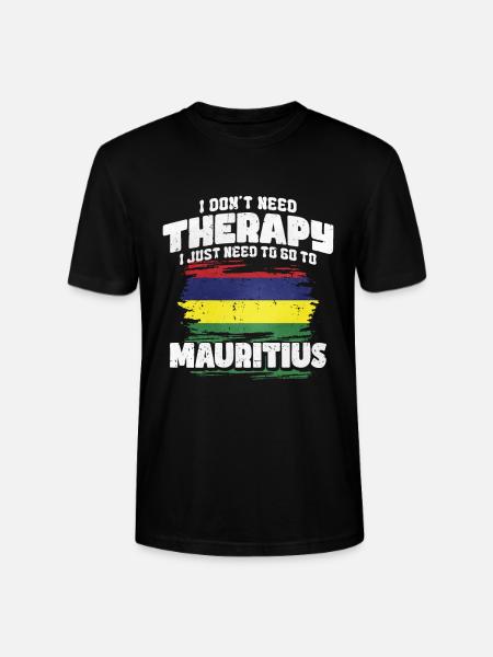 Mauritius - Stanley/Stella CRAFTER Unisex Organic T-Shirt - black