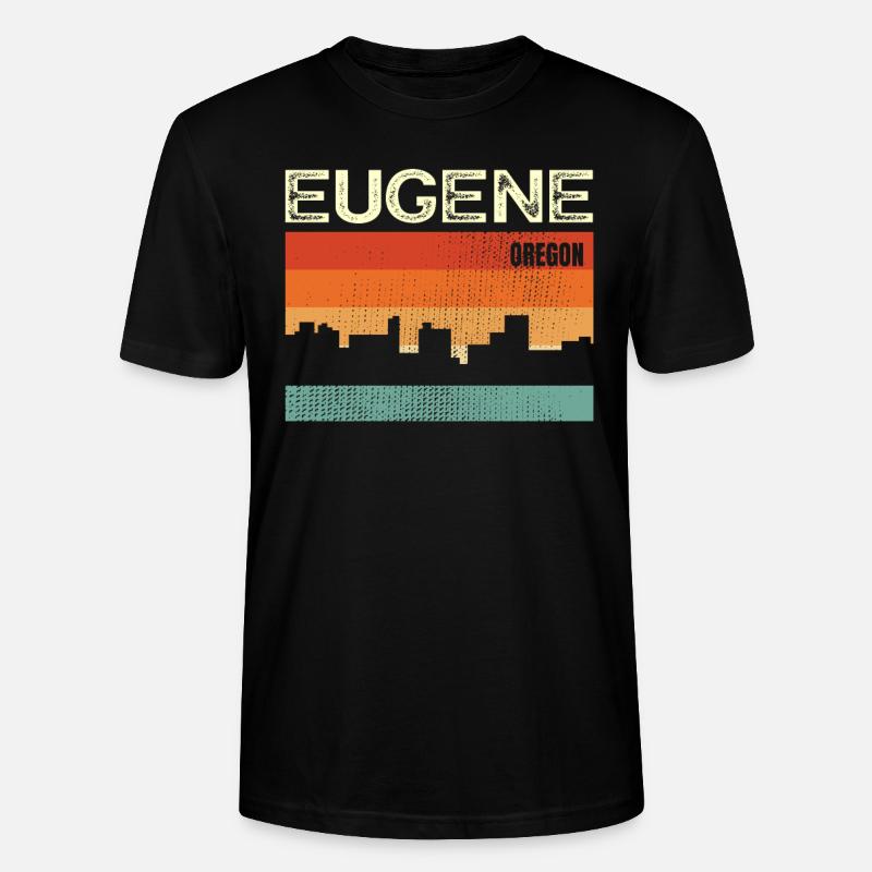 Eugen - Stanley/Stella Unisex Bio-T-Shirt CRAFTER - Schwarz