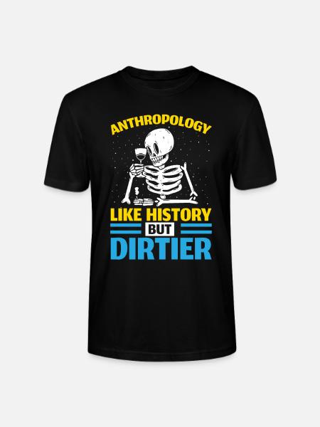 Anthropologie Wie Geschichte, aber schmutziger - Stanley/Stella Unisex Bio-T-Shirt CRAFTER - Schwarz
