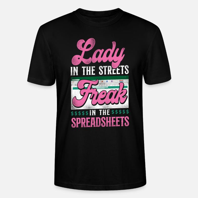 Comptable Comptable Comptable Comptabilité - T-shirt bio CRAFTER Stanley Stella Unisexe - noir