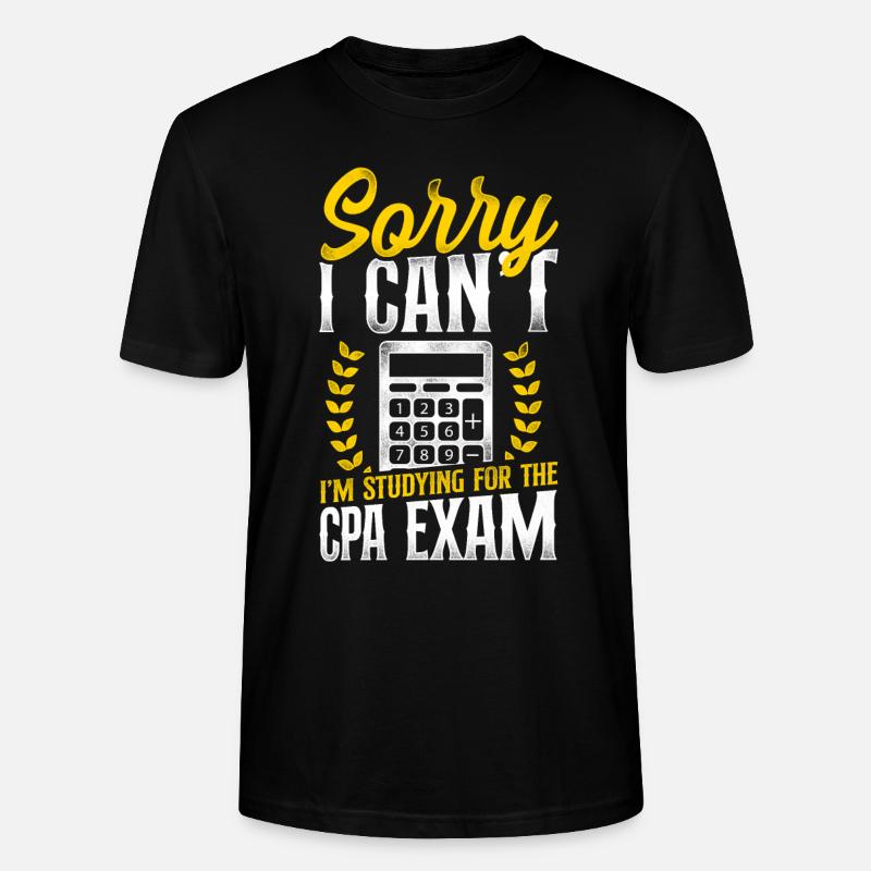 Comptable Comptable Comptable Comptabilité - T-shirt bio CRAFTER Stanley Stella Unisexe - noir