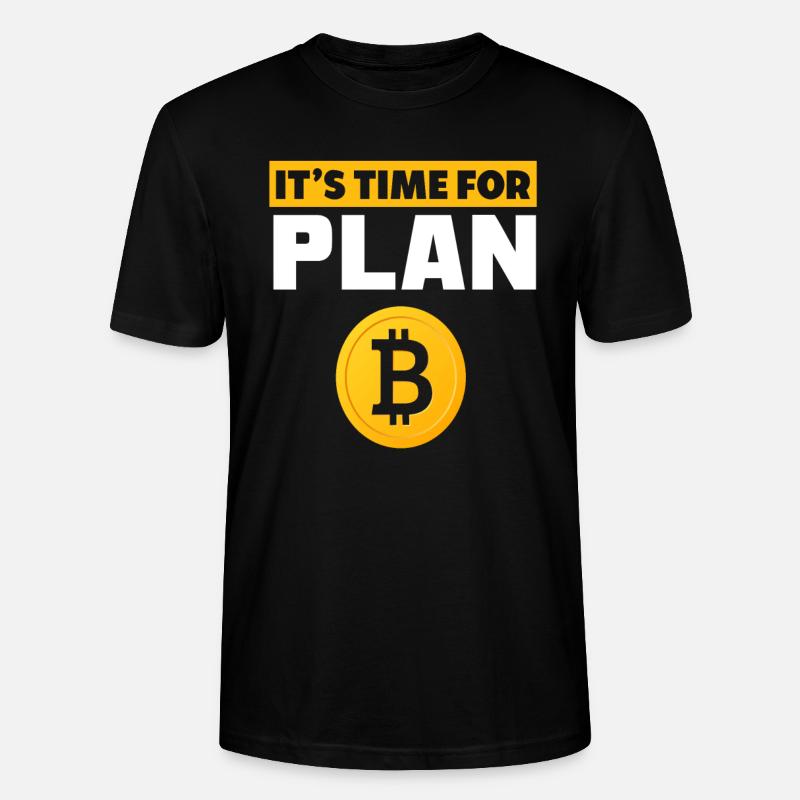 Bitcoin - Stanley/Stella Unisex Bio-T-Shirt CRAFTER - Schwarz