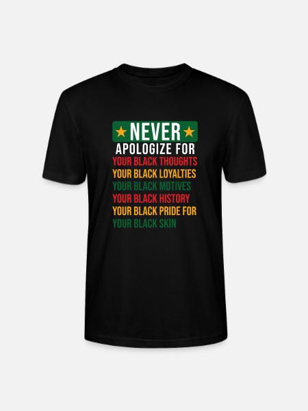 Black History - Stanley/Stella Unisex Bio-T-Shirt CRAFTER - Schwarz