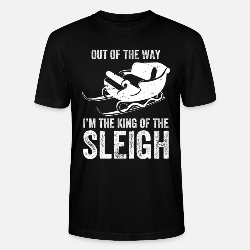 Dog Sledding | Mushing - Stanley/Stella Unisex Bio-T-Shirt CRAFTER - Schwarz