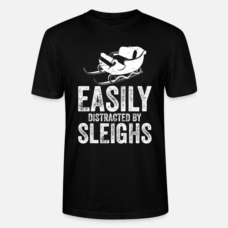 Dog Sledding | Mushing - Stanley/Stella Unisex Bio-T-Shirt CRAFTER - Schwarz