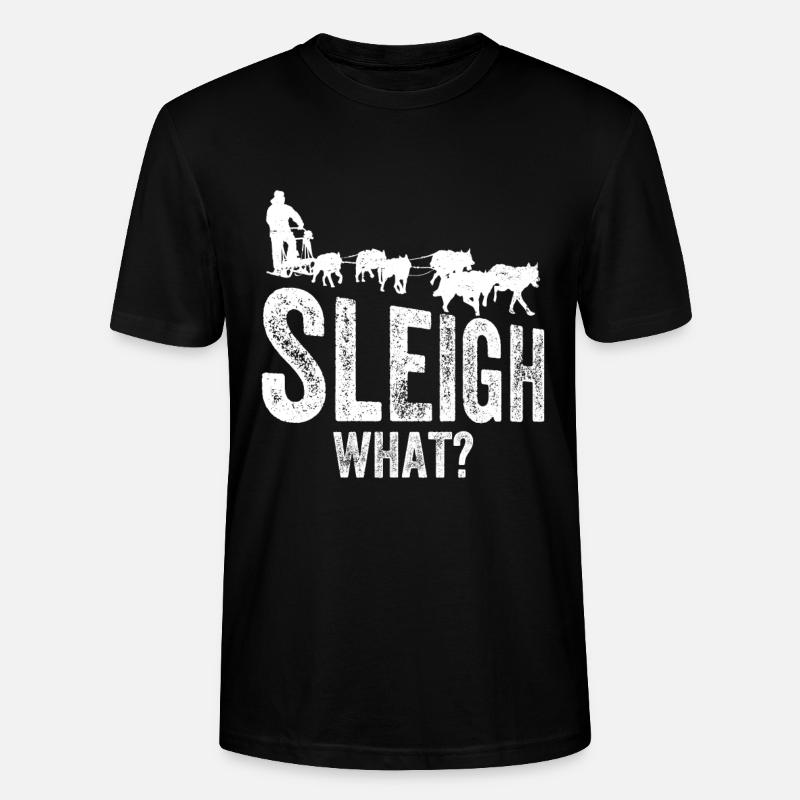 Dog Sledding | Mushing - Stanley/Stella Unisex Bio-T-Shirt CRAFTER - Schwarz