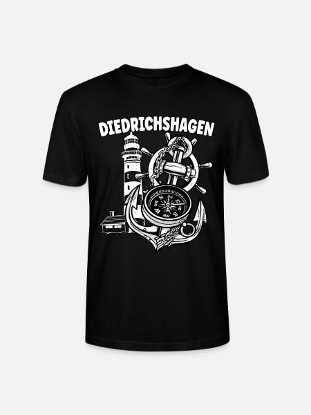 Diedrichshagen - Stanley/Stella CRAFTER Unisex Organic T-Shirt - black
