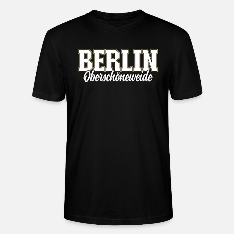 Berlin Oberschöneweide - T-shirt bio CRAFTER Stanley Stella Unisexe - noir