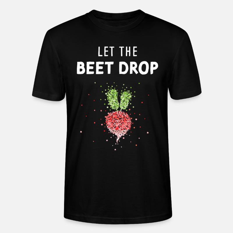 Radieschen Beet Kostümersatz Karneval Fasching - Stanley/Stella Unisex Bio-T-Shirt CRAFTER - Schwarz