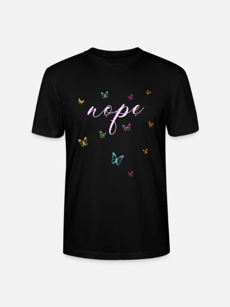 Nope - Dites simplement non! - T-shirt bio CRAFTER Stanley Stella Unisexe - noir