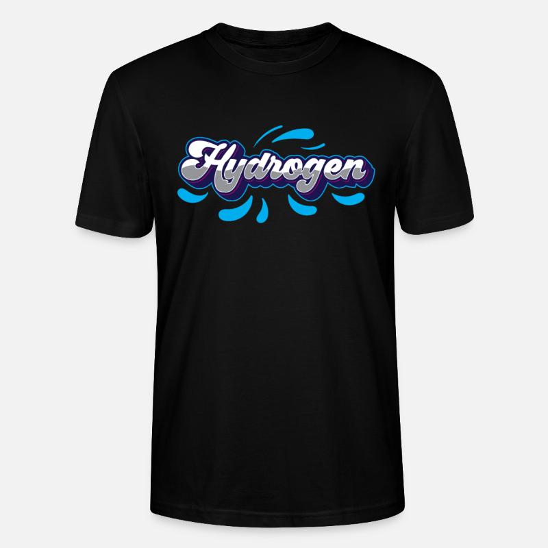 Hydrogène Hydrogène Élément d’énergie - T-shirt bio CRAFTER Stanley Stella Unisexe - noir