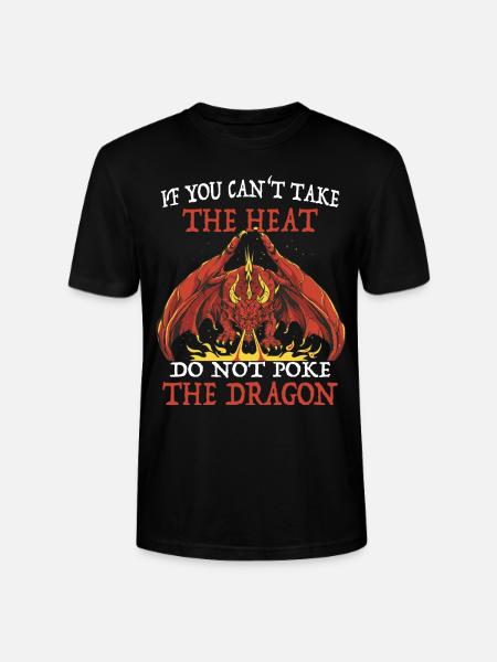 Dragon Mystical Dragon Fantasy - Stanley/Stella CRAFTER Unisex Organic T-Shirt - black