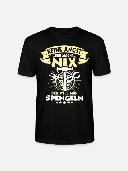 Spengler Spengeln Bauspengler - Stanley/Stella Unisex Bio-T-Shirt CRAFTER - Schwarz