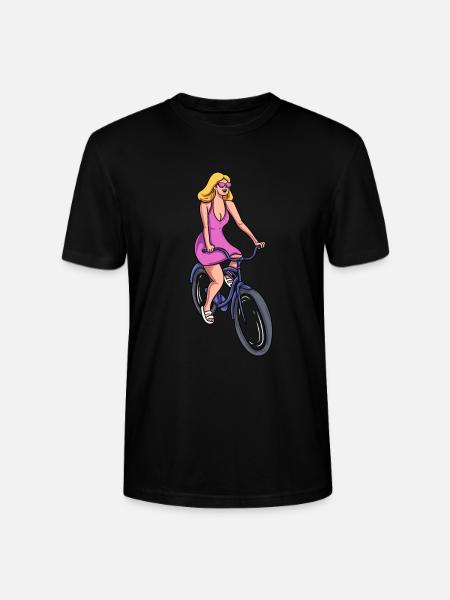 Cyclisme féminin - T-shirt bio CRAFTER Stanley Stella Unisexe - noir