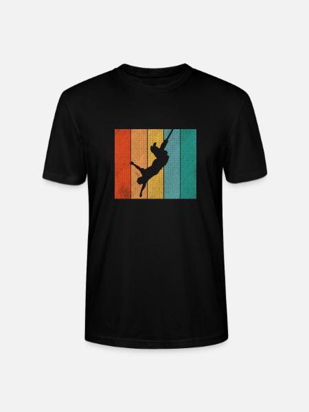 Bungee Jumping - Stanley/Stella Unisex Bio-T-Shirt CRAFTER - Schwarz
