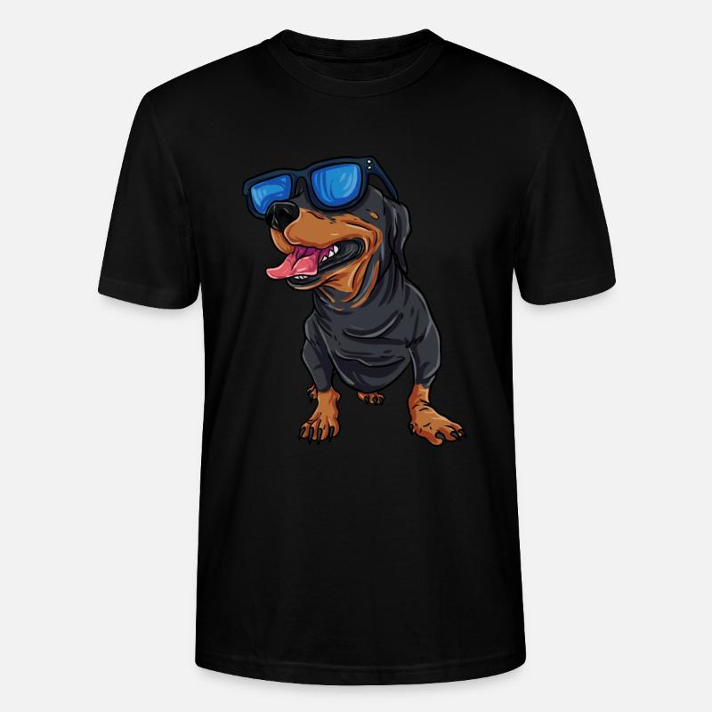 Teckel cool Teckel - T-shirt bio CRAFTER Stanley Stella Unisexe - noir