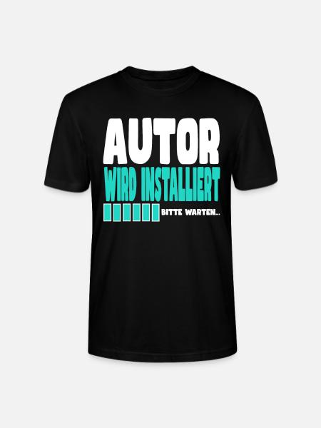 Autor wird installiert - Stanley/Stella Unisex Bio-T-Shirt CRAFTER - Schwarz