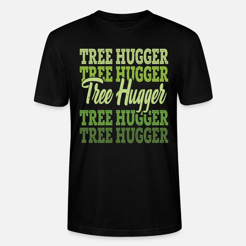Tree Hugger Tree Protection - T-shirt bio CRAFTER Stanley Stella Unisexe - noir