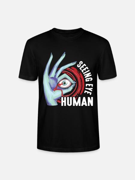 Seeing Eye Human 13 - Stanley/Stella CRAFTER Unisex Organic T-Shirt - black