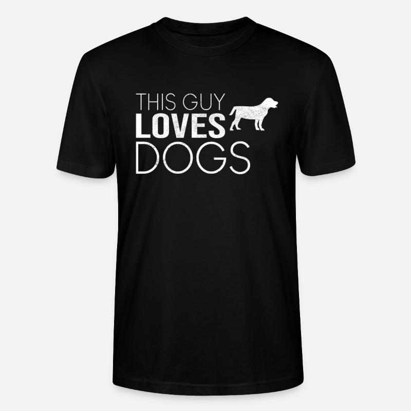 Typ Hund Spruch - Stanley/Stella Unisex Bio-T-Shirt CRAFTER - Schwarz