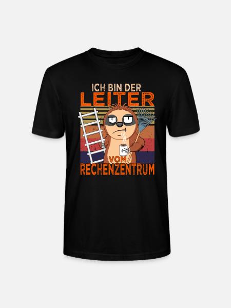 Leiter vom Rechenzentrum - Hobbygärtner - Stanley/Stella Unisex Bio-T-Shirt CRAFTER - Schwarz