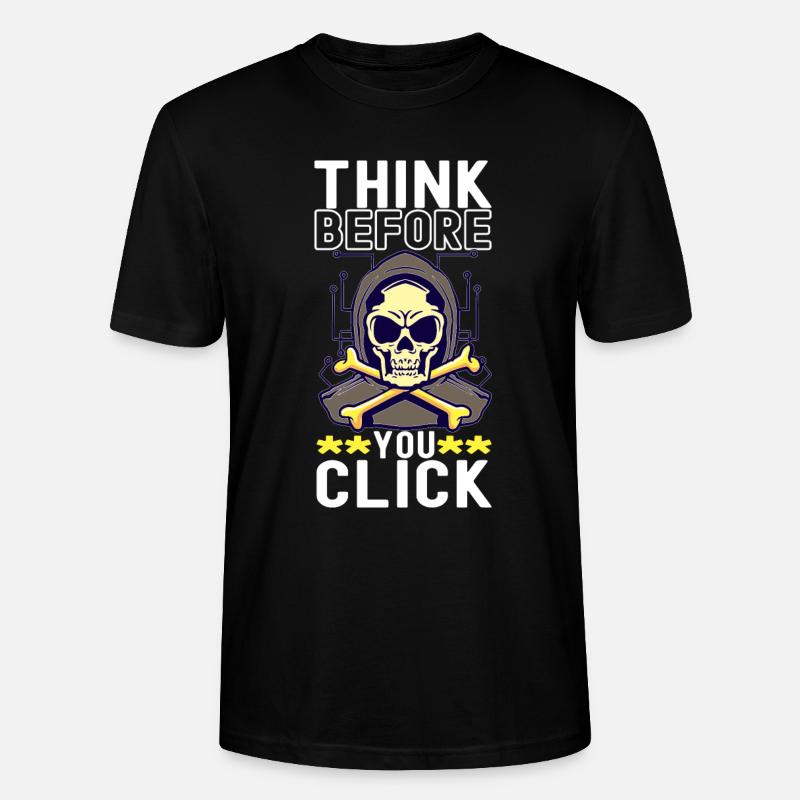 Programmeur Cybersécurité - T-shirt bio CRAFTER Stanley Stella Unisexe - noir