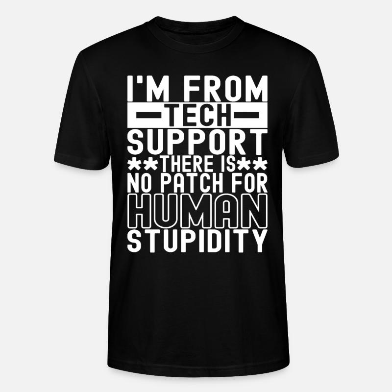 Programmeur Cybersécurité - T-shirt bio CRAFTER Stanley Stella Unisexe - noir