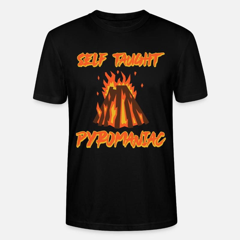 Self Taught Pyromaniac 9 - Stanley/Stella Unisex Bio-T-Shirt CRAFTER - Schwarz